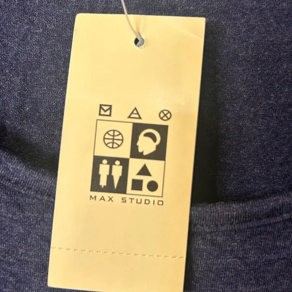 Nwt- Max Studio- Cotton Jersey Jumpsuit-Small - Picture 4 of 5